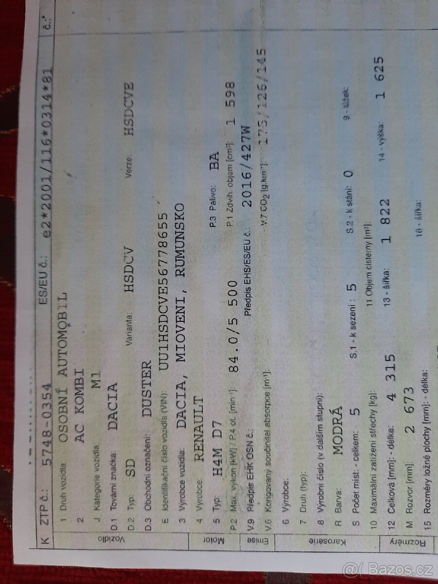 Dacia Duster 1.6SCe (84kw) - 4