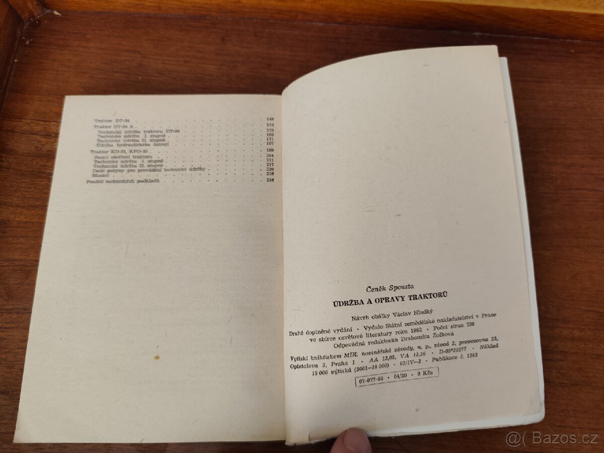 Údržba a opravy traktorů, Čeněk Spousta - 4