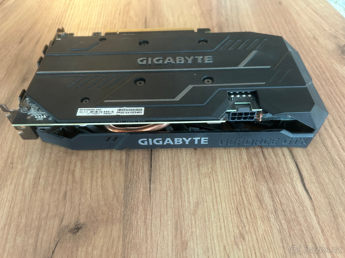 GIGABYTE NVIDIA Geforce GTX 1660 OC 6Gb - 4