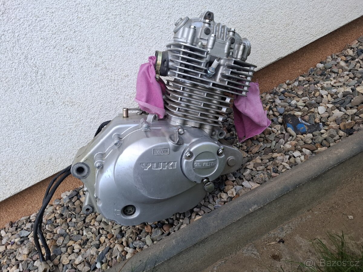 YUKI TR 200 r.v.2007 - vadná převodovka