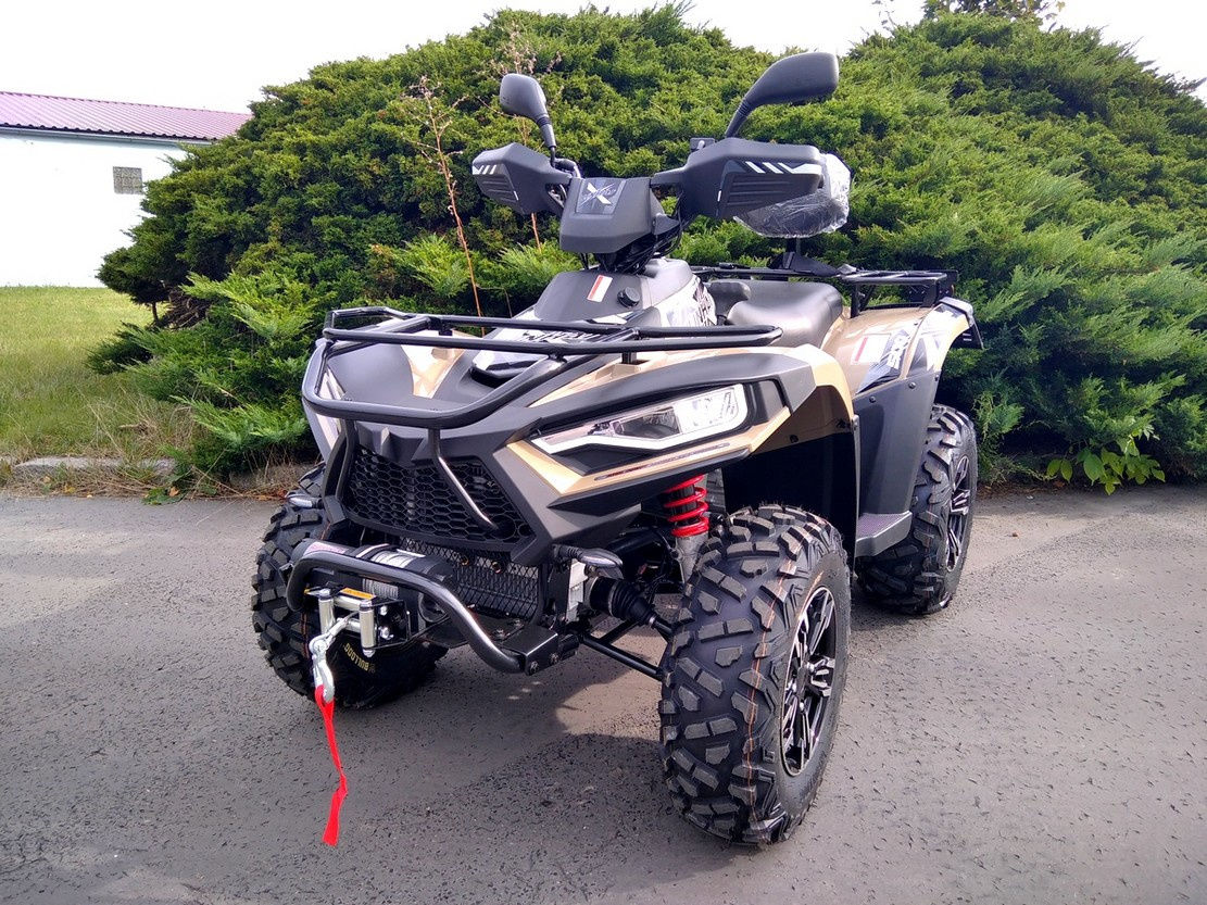 Linhai 500 4x4 naviják tažné