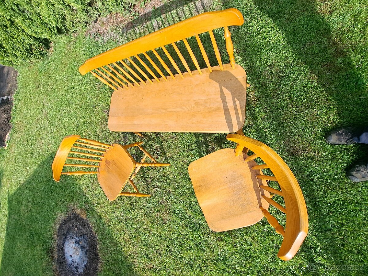 Jídelní souprava masiv - 4