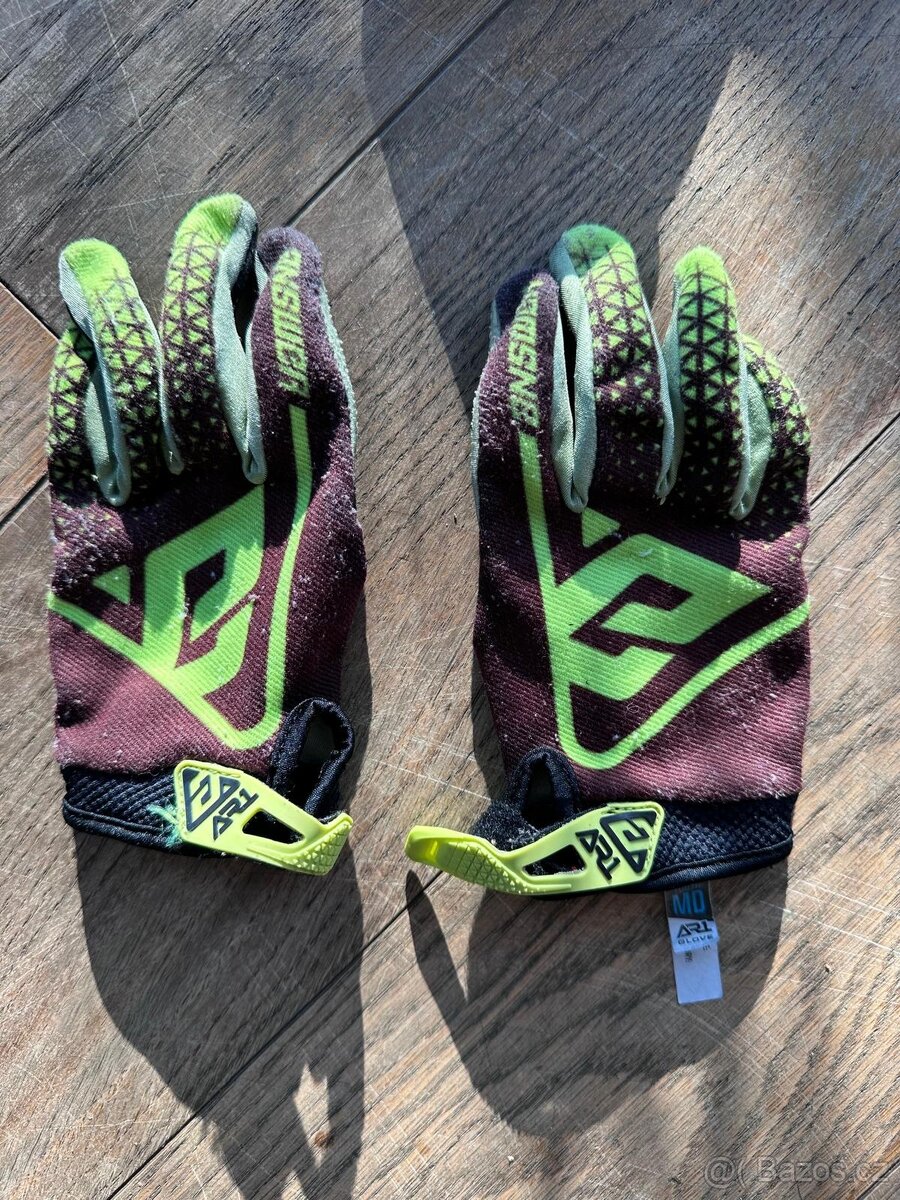 dětské rukavice a brýle na motokros - 4