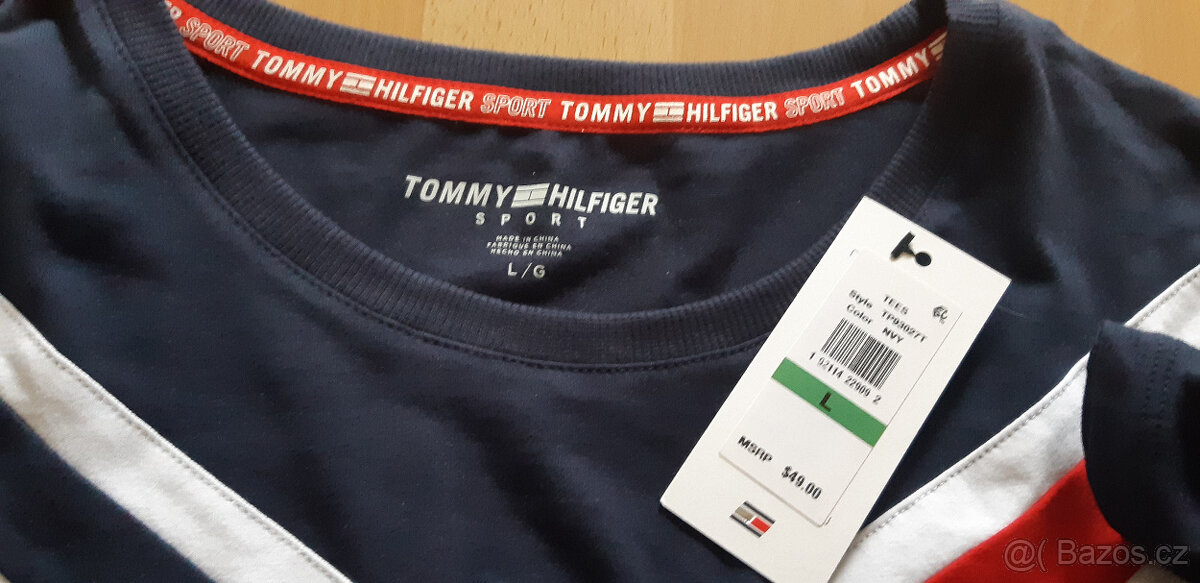 Tommy Hilfiger SPORT tričko s dlouhým rukávem Nové - 4