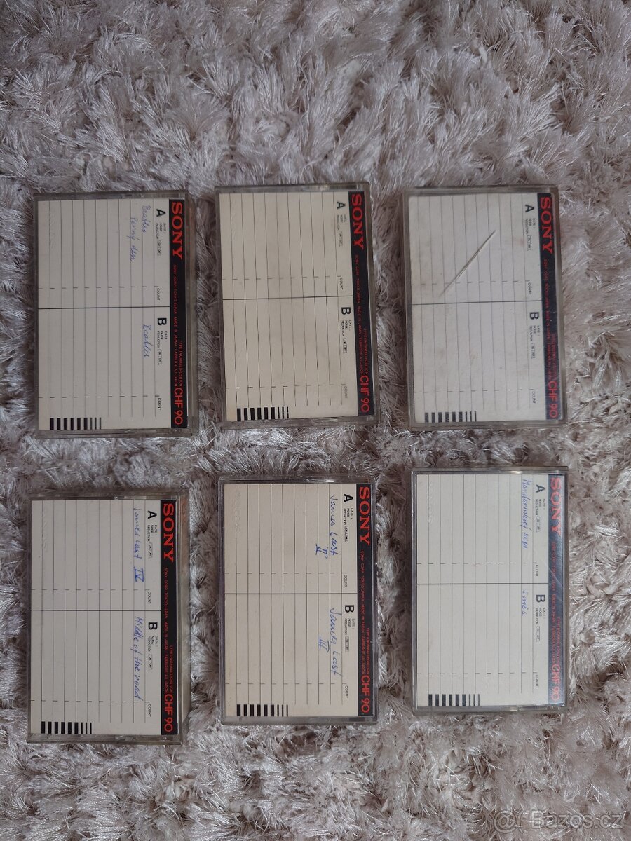 Audio kazety Sony CHF Made in Japan - 4