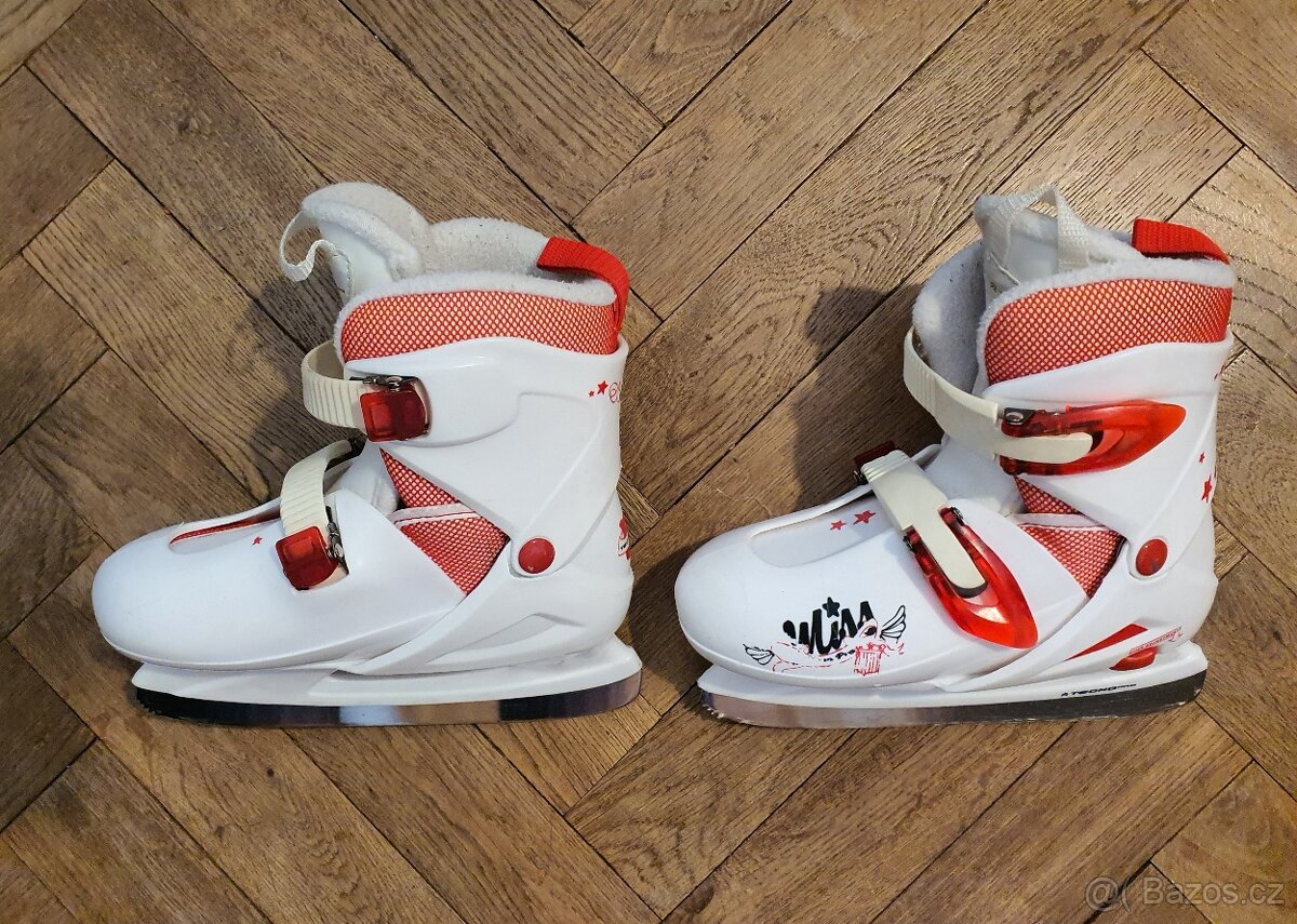 Dívčí lední brusle, zn. TecnoPro, vel. 32- 35 - 4