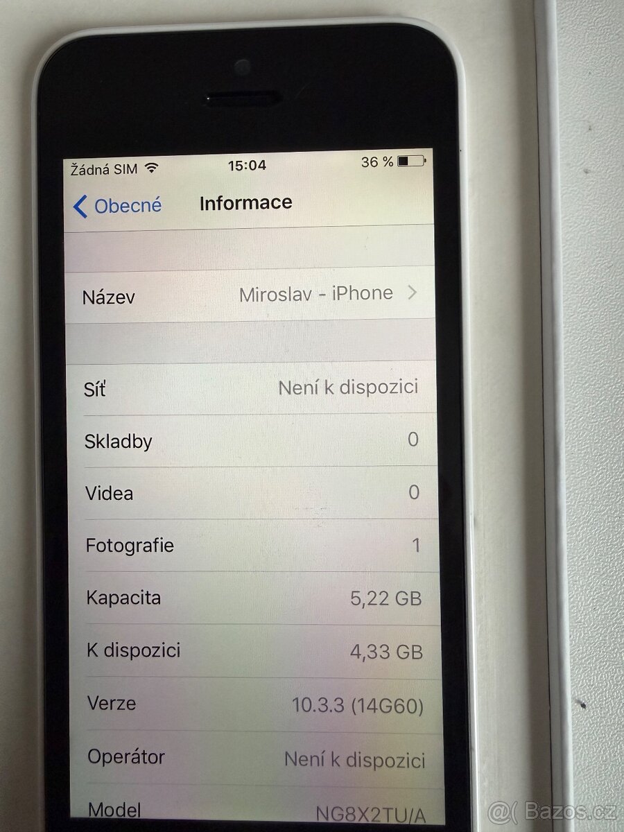 IPhone 5C Nový nikdy nepoužitý - 4