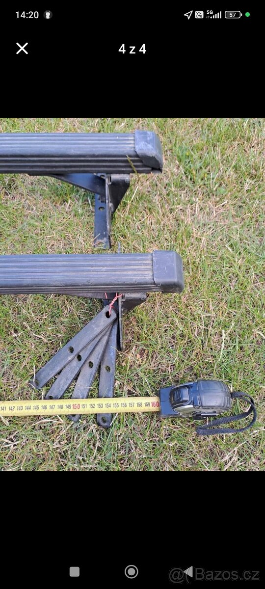 Nosníky na střechu auta - 4