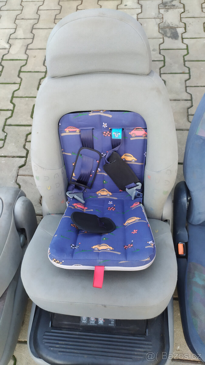 Sedačky do 2 a 3 řady VW Sharan Alhambra Galaxy i DĚTSKÉ.. - 4