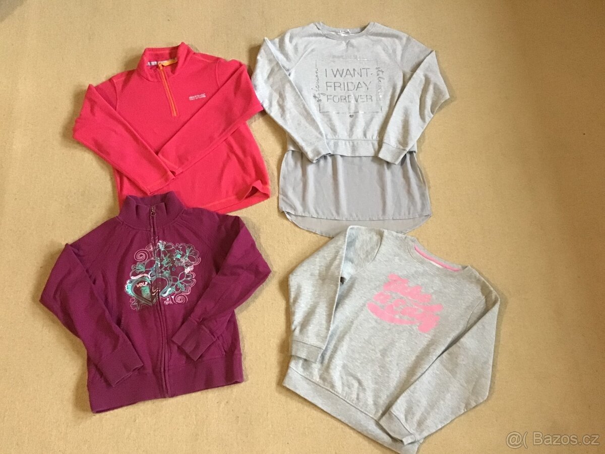 Sada dívčího oblečení vel. 148-152 (158) - 4