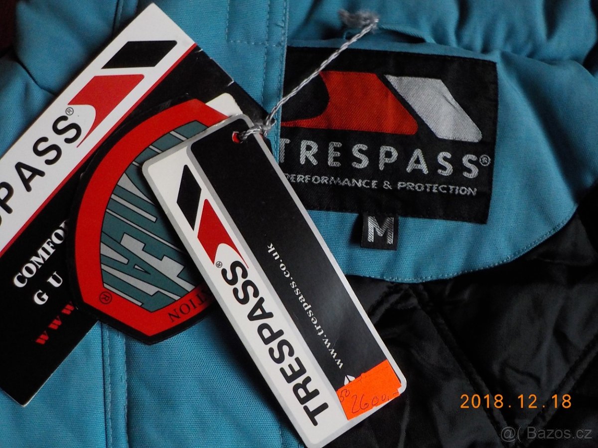 Nová snowboardová bunda+kalhoty TRESPASS a ENVY - 4