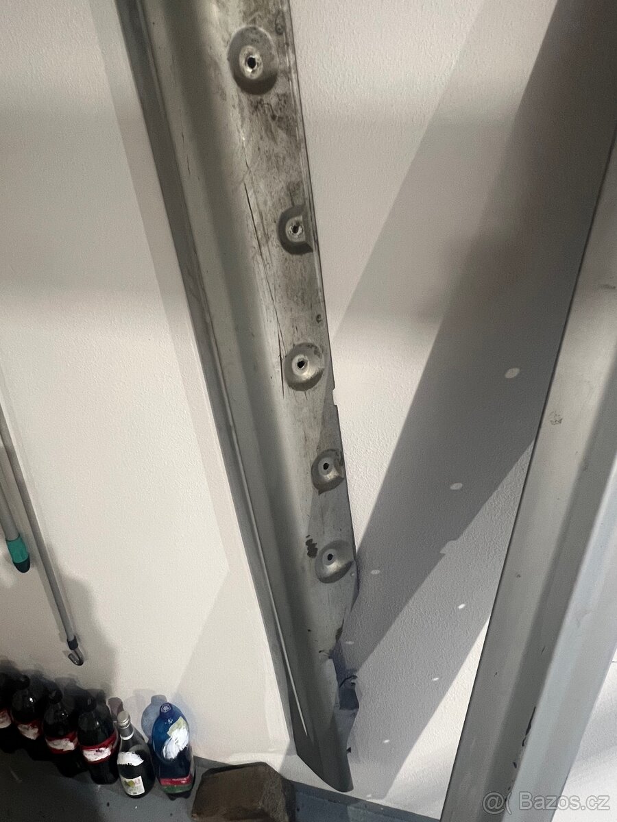 Práhy bmw e46 - stříbrná - 4