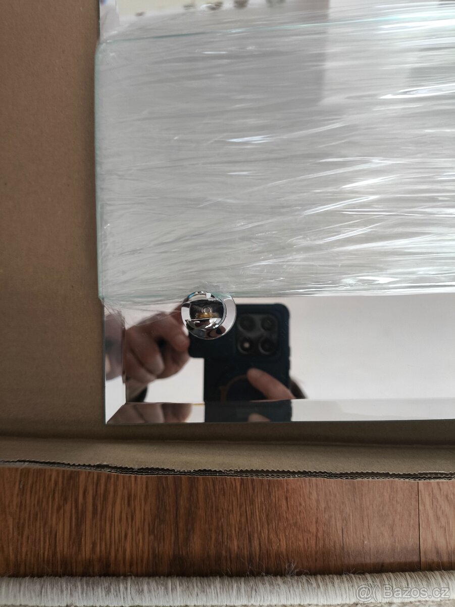 Zrcadlo s poličkou 50x70 - 4