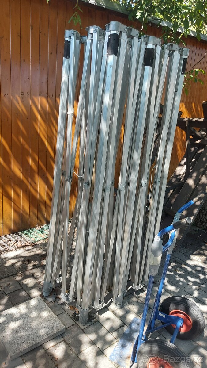 konstrukce na nůžkový stan - 4