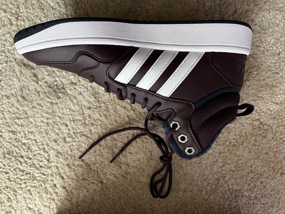 Adidas HOOPS 3.0 MID WTR dámské 38 zimni zateplené - 4