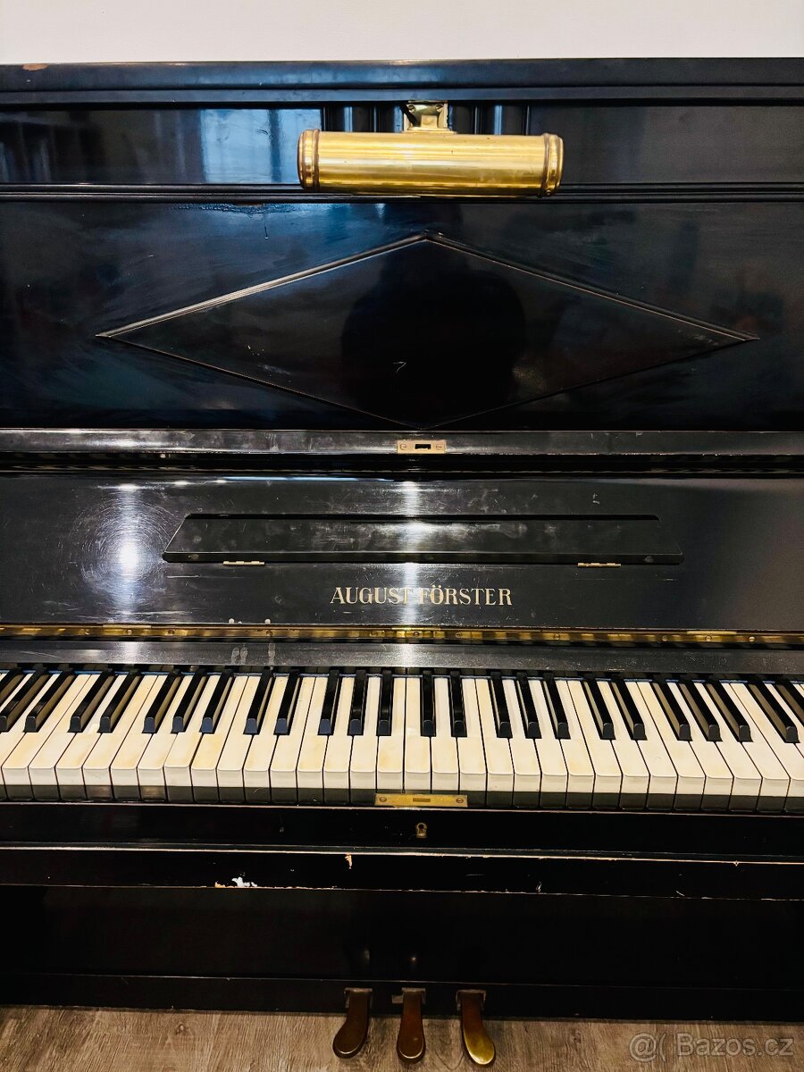 Prodám pianino August Förster - 4