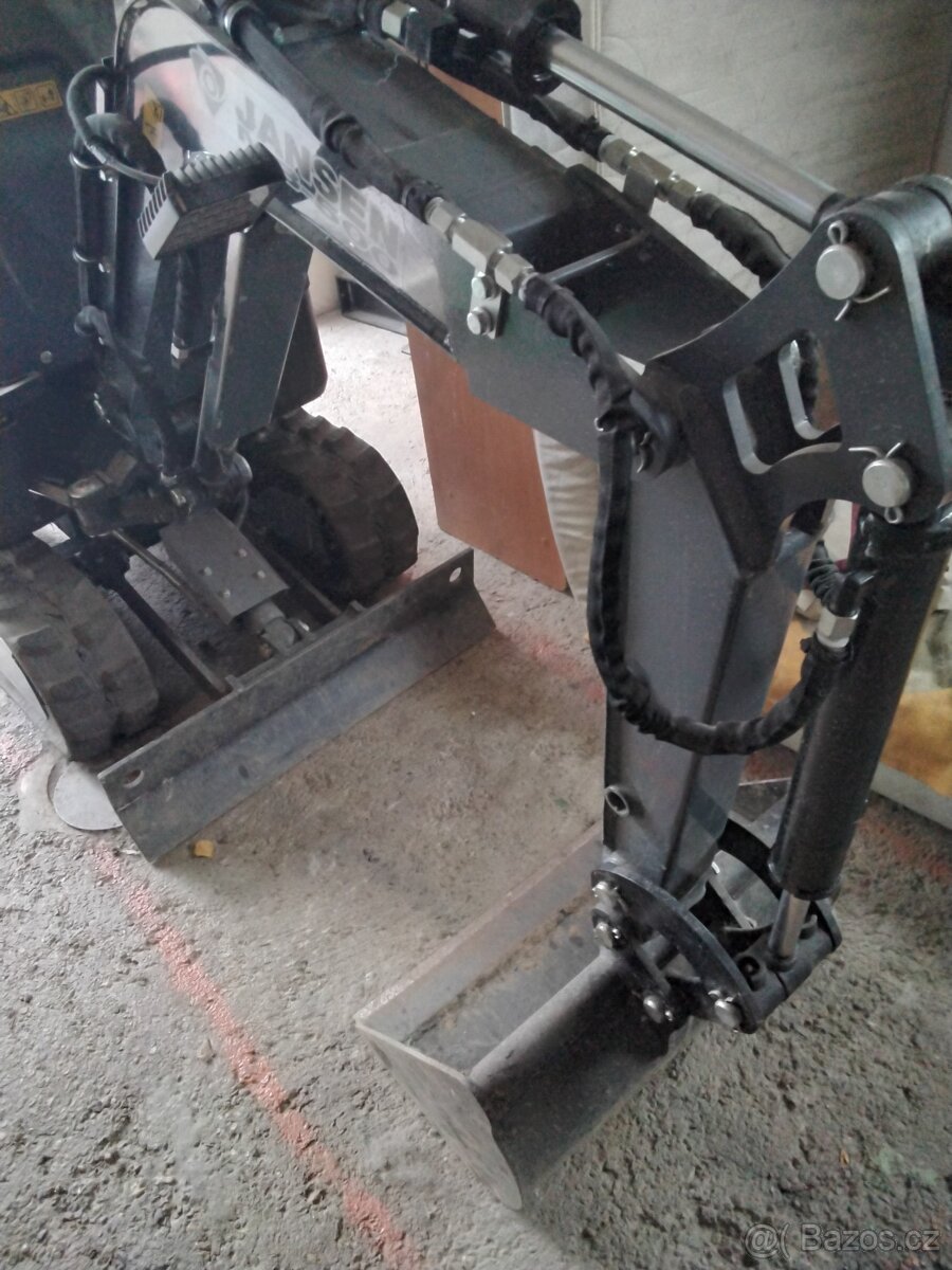 Mini bagr Jansen MB500 - 4