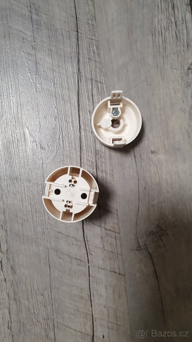 Lustrové plastové objímky E27+žárovky E27/60W/75W - 4