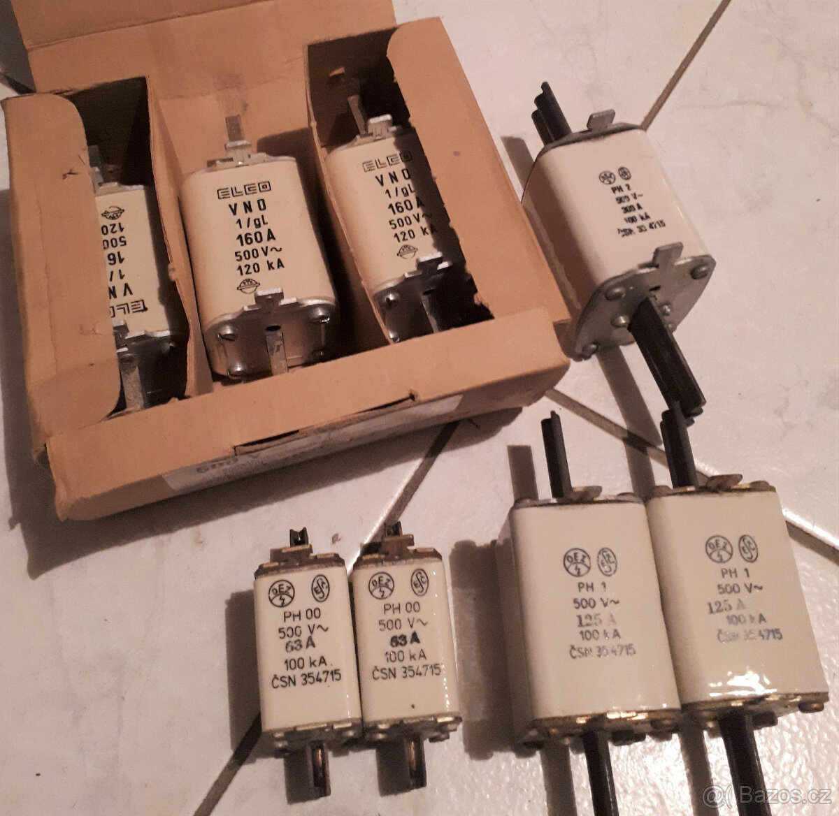 Nožové pojistky 10A-300A -50% SLEVA - 4