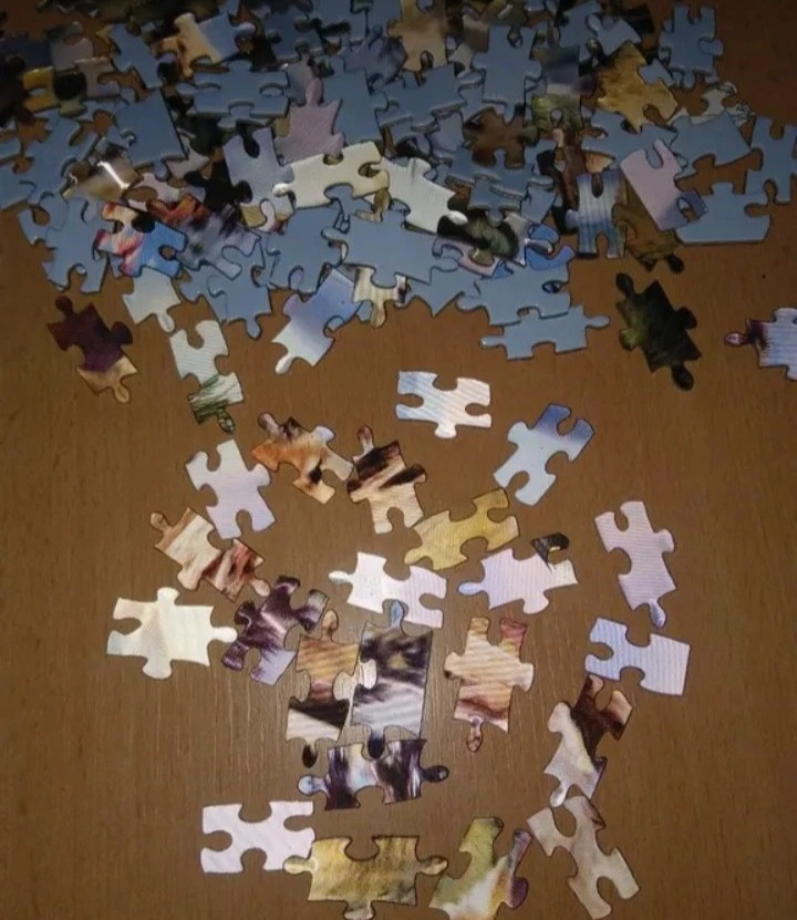 Puzzle - Vlčí rodina s 3D efektem - 4