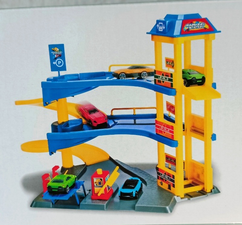 Nová TŘÍPATROVÁ GARÁŽ S AUTÍČKEM - 4