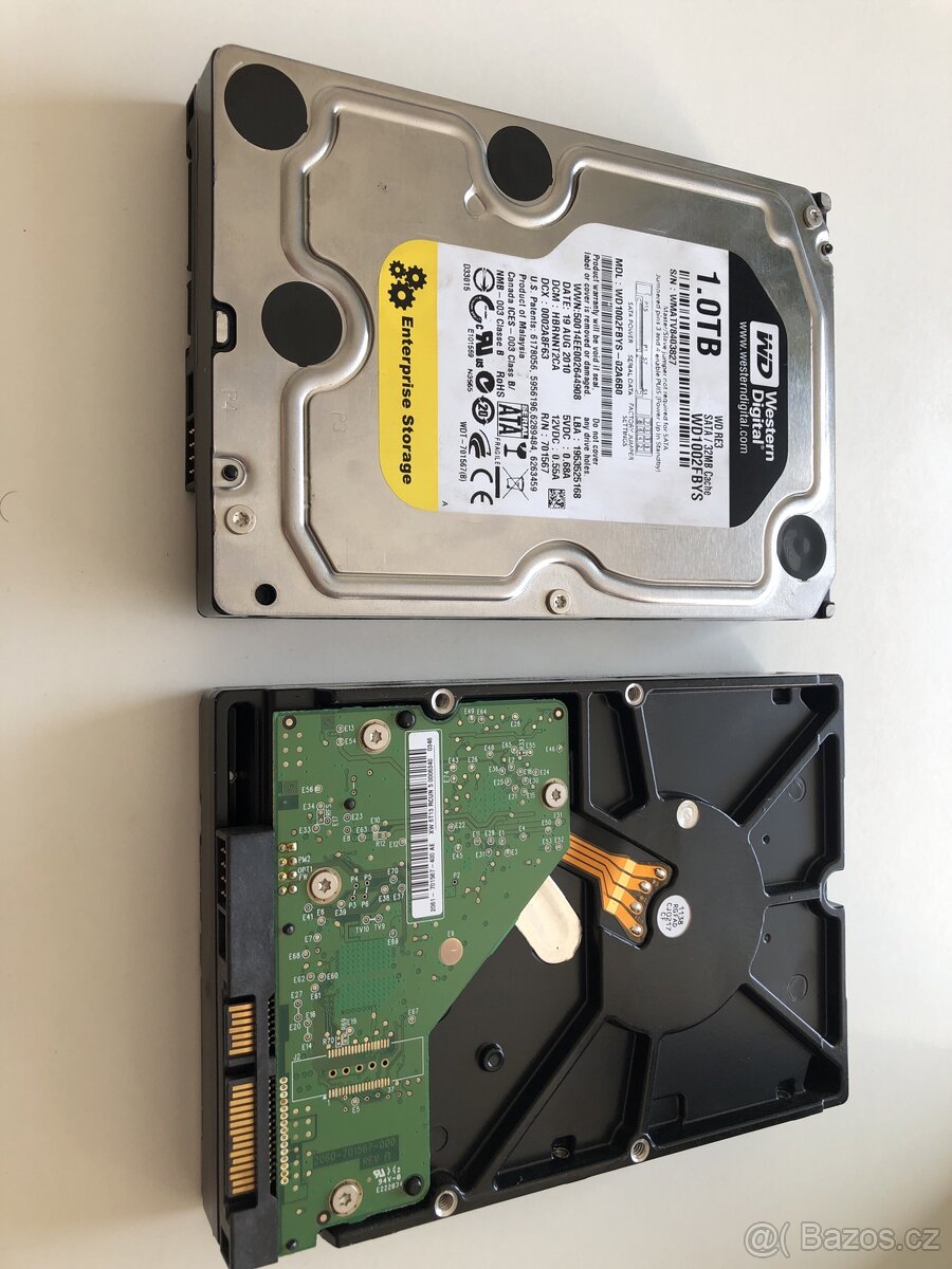 Pevný disk Western Digital RE3 WD1002FBYS 1TB SATA II 3,5" - 4