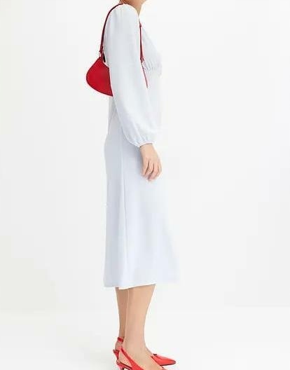 Elegantní krásné midi šaty 44/46 REZERVACE - 4