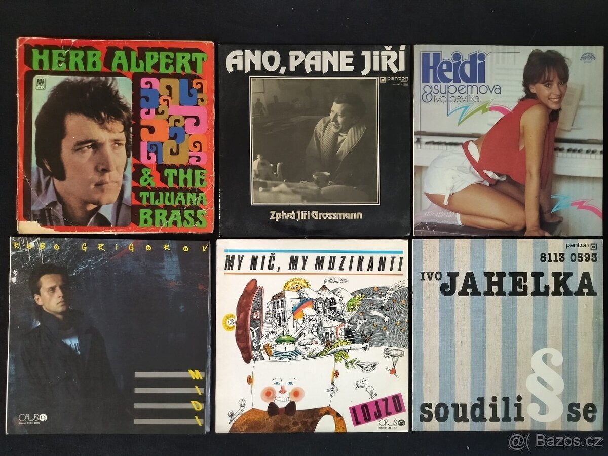Sbírka LP desky cca70ks SUPER CENA - 4