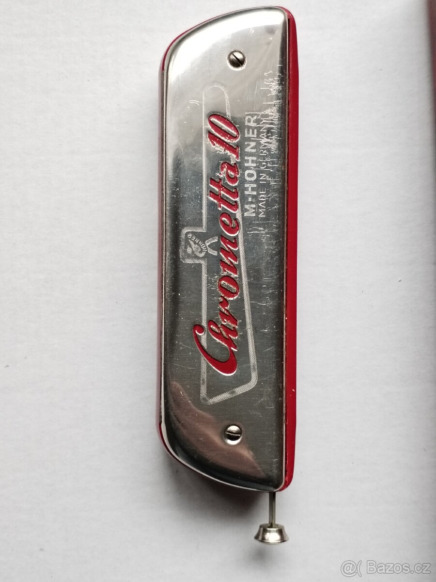 Foukací Harmonika Chrometta - 4