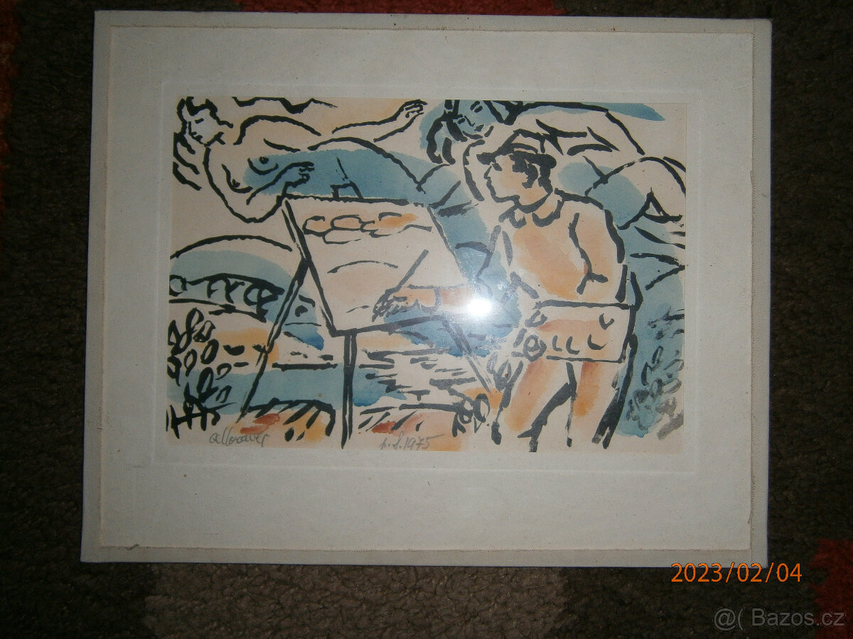 obrazy - Alois Moravec,malíř, zasloužilý umělec - 4