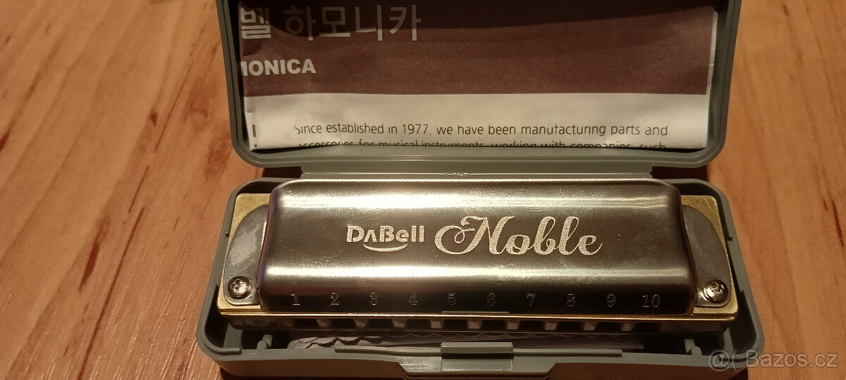 prodám harmoniku Dabell Noble /Low F# - 4