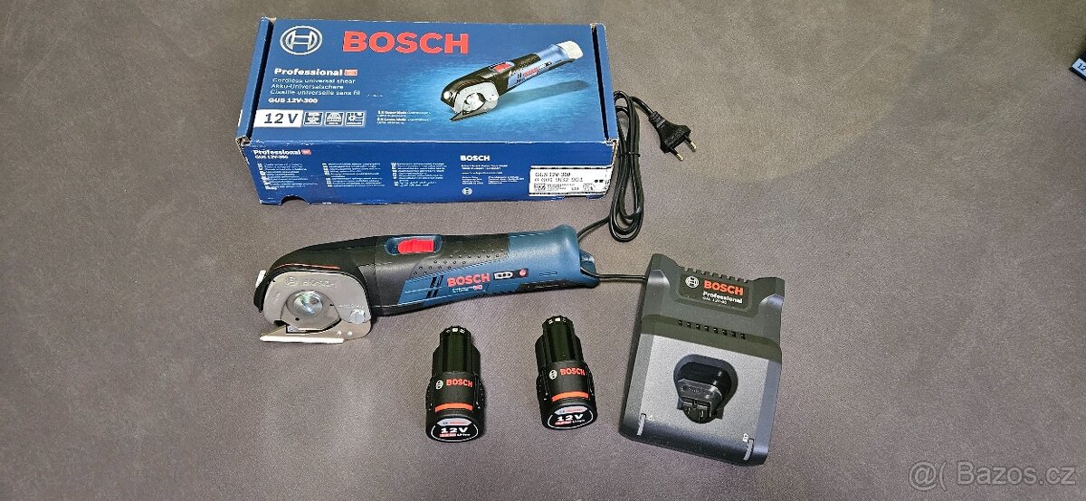 Aku nůžky BOSCH GUS 12V-300 - 4
