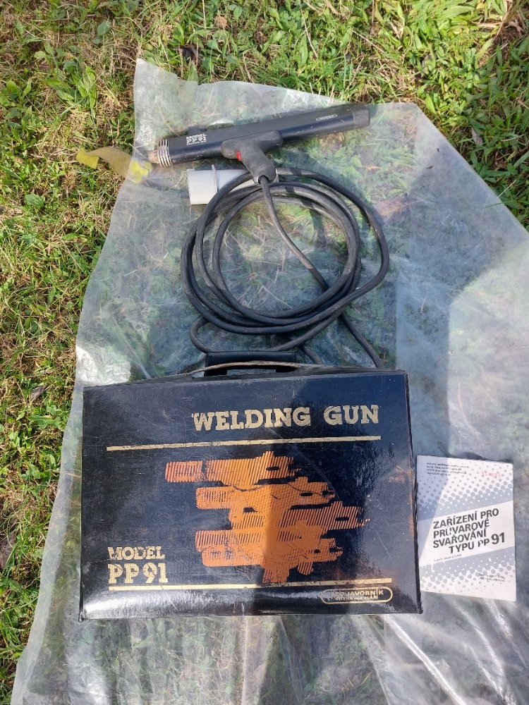 Průvarová pistole + svářečka - 4