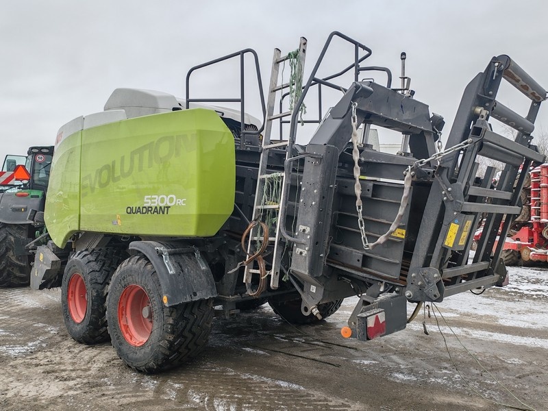 lis CLAAS QUADRANT 5300 EVOLUTION RC Tandem na hranaté balík - 4