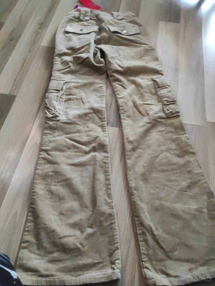 Nové elastické manžestráky vel.S - 4