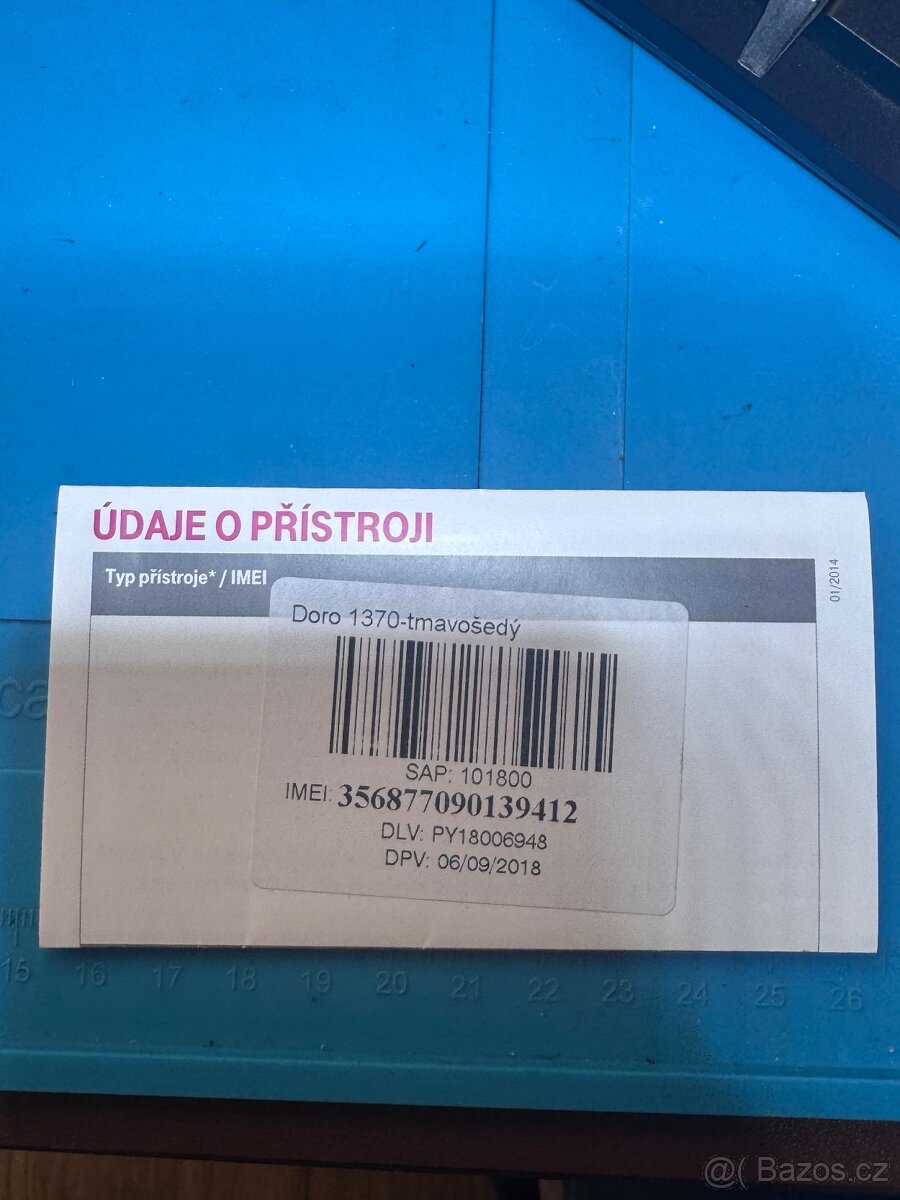 Telefon pro seniory Doro 1370 - 4