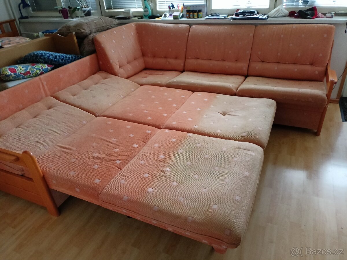 Rohová sedačka. - 4