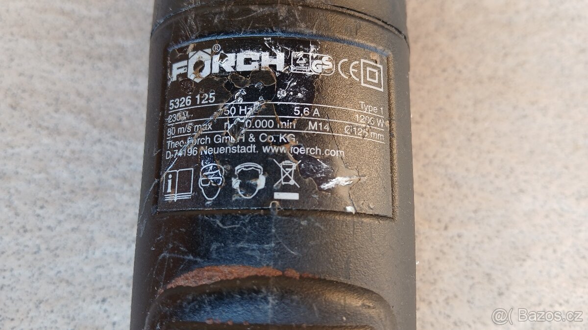 Úhlová bruska Forch - 4