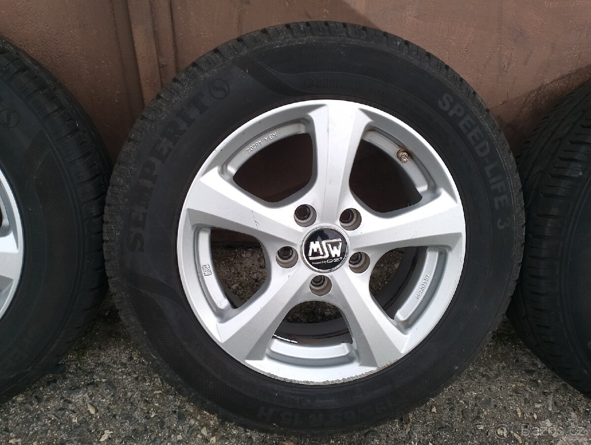 ALU 15" 5x112 195/65R15 Škoda, Volkswagen - 4