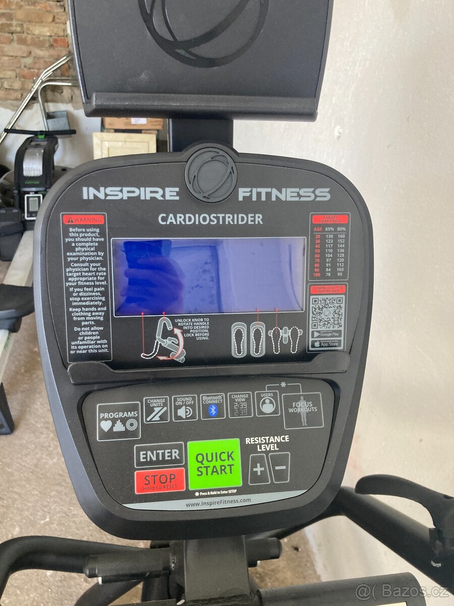 Eliptický trenažér Finnlo Cardio Strider CS3 - 4