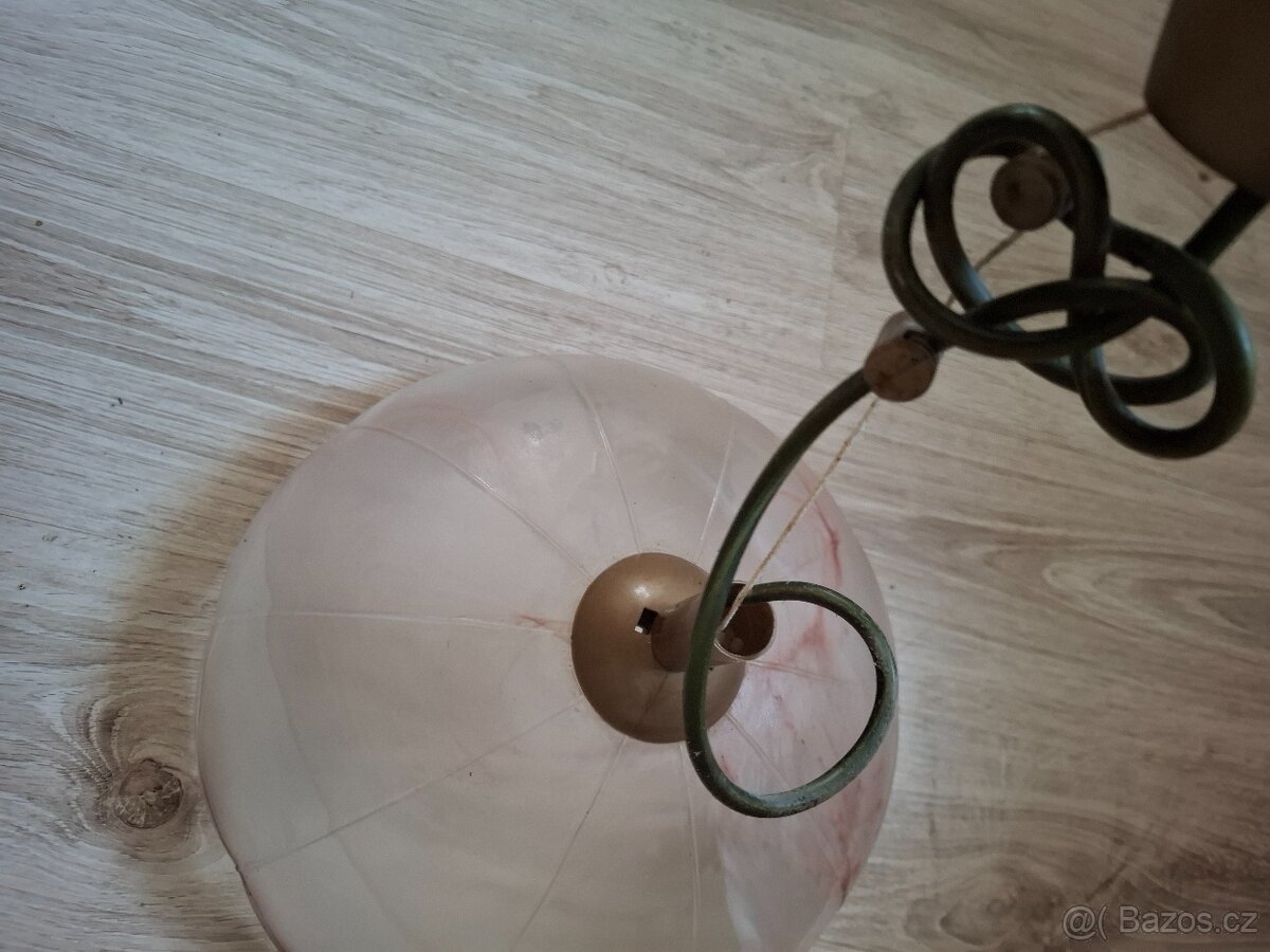 Stropní skleněné svitidlo na stahování - 4