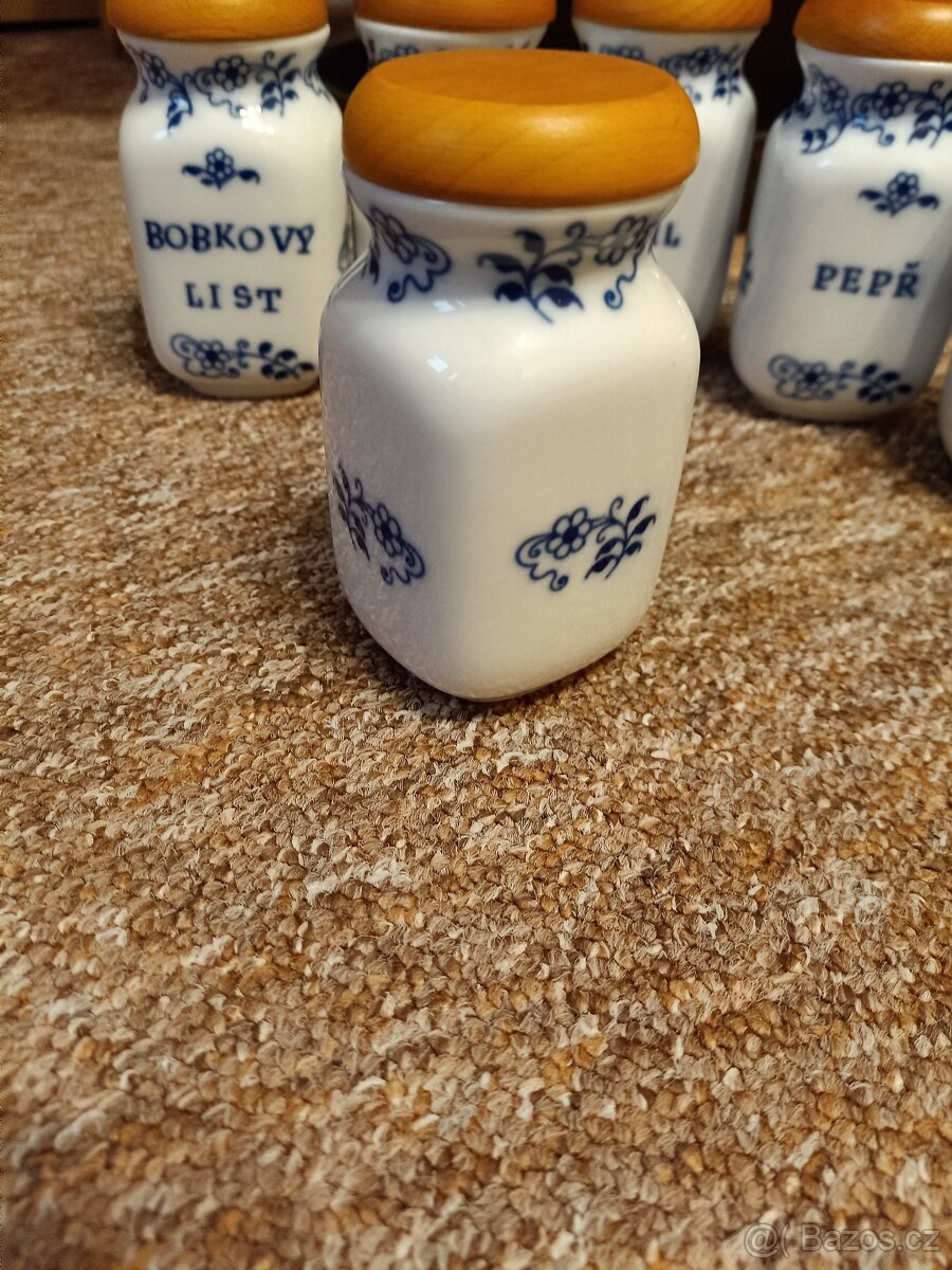 Kořenky set 6ks Thun s dřevěným víčkem Velmi dobrý·Thun - 4