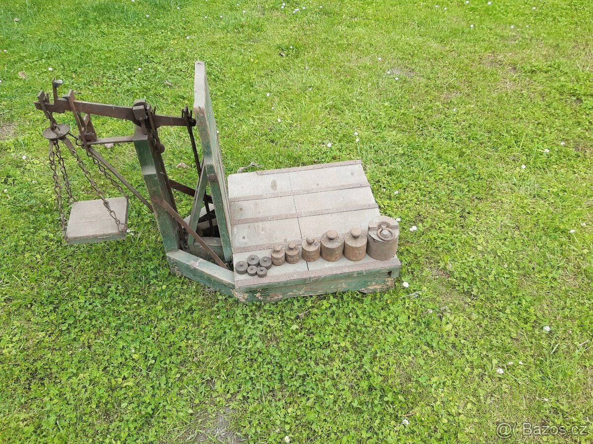 Prodám starou váhu decimálku - 4