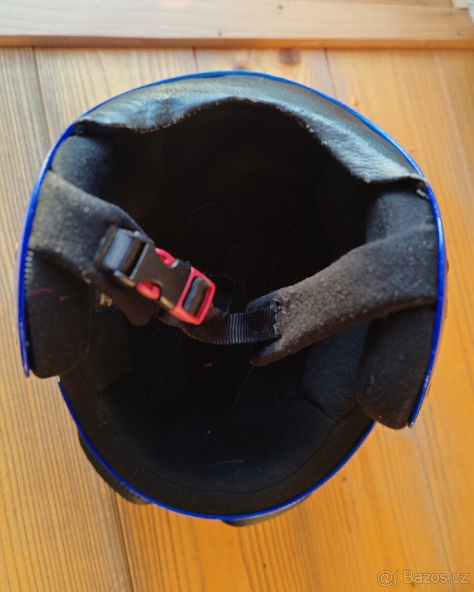 Dětská lyžařská helma + brýle - 4
