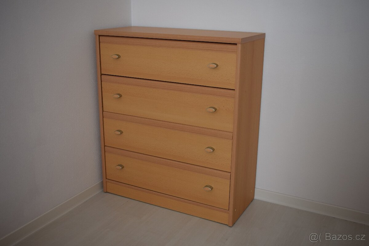 Sada 7 skříněk v provedení buk - 4