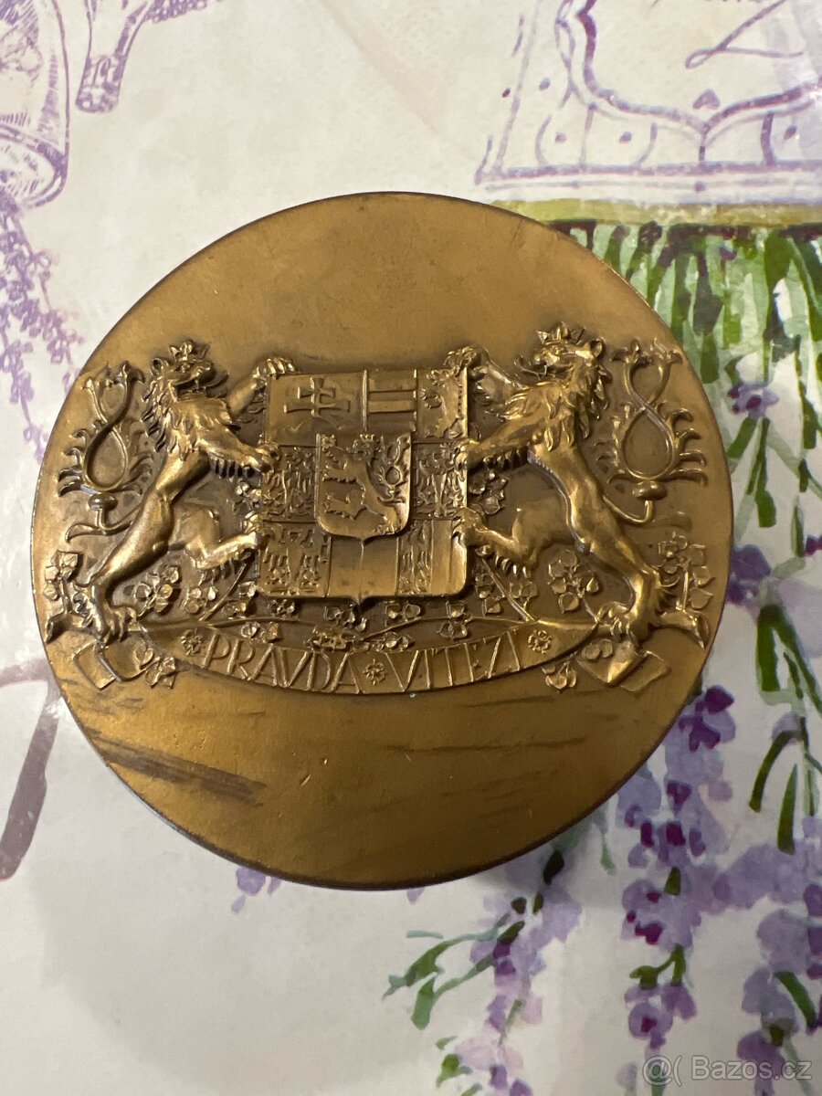 Edvard Beneš plaketa . - 4