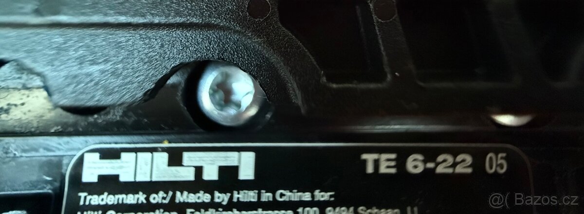 Hitli TE 6-22 aku bouraci kladivo sds plus nuron - 4