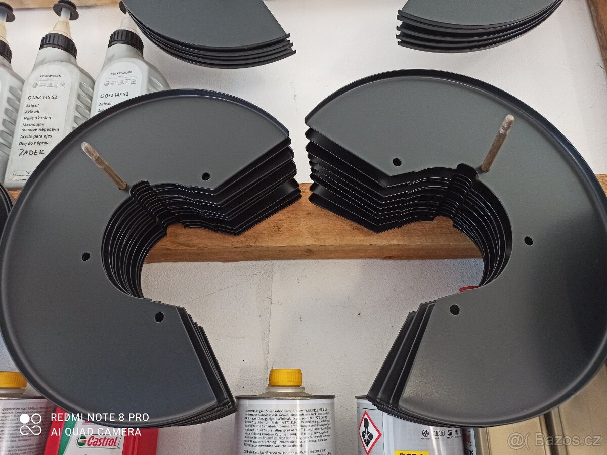 VW T4 nové Štíty plechy kryty kotoučových brzd - 4