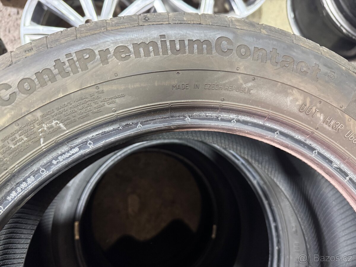 215/55/17 letníí pneu Continental - 4