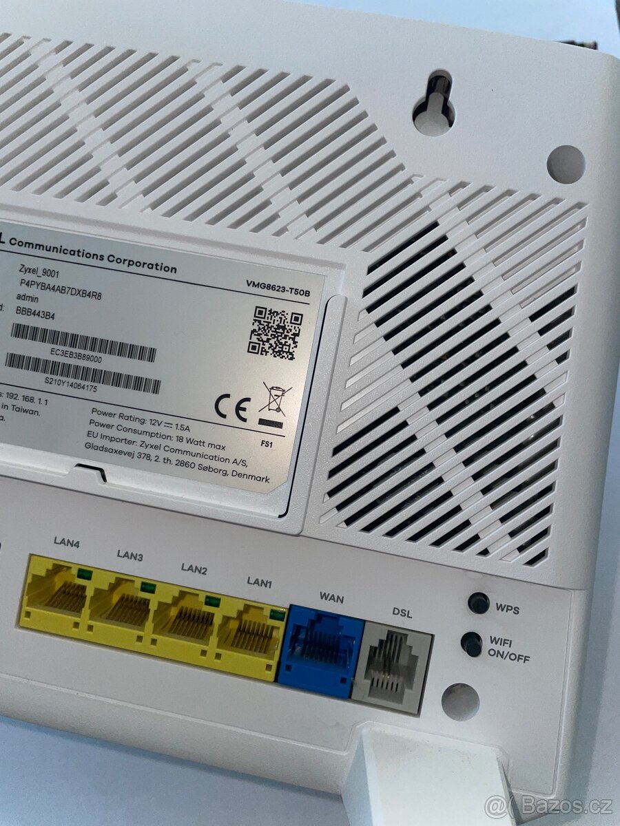 Wifi modem a router Zyxel VMG8623-T50B - 4